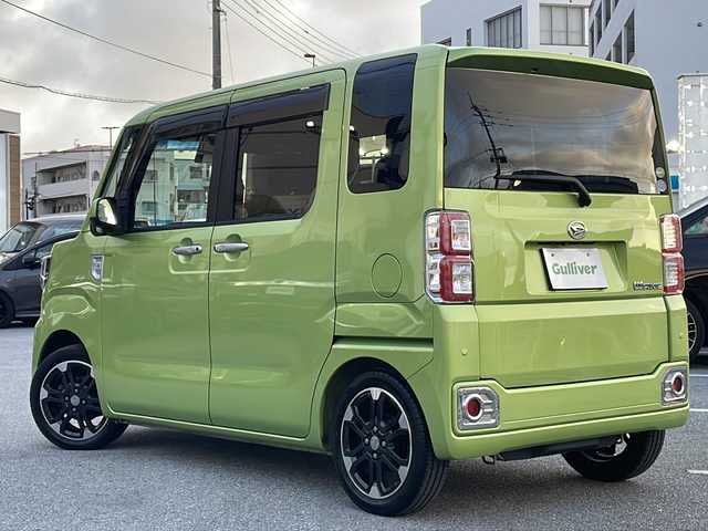 ダイハツ ウェイク G ターボ　レジャーエディション SA Ⅱ 沖縄県 2016(平28)年 8.9万km フレッシュグリーンM ナビ/フルセグＴＶ/オーディオ（Ｂｌｕｅｔｏｏｔｈ、ＣＤ、ＤＶＤ）/バックカメラ/両側パワースライドドア/ＥＴＣ/スマートキー/ステアリングリモコン/ＬＥＤヘッドライト/フォグライト/スマートキー