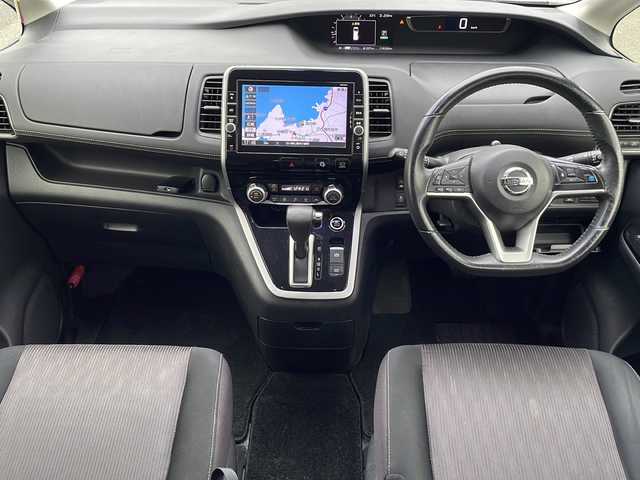 日産 セレナ ハイウェイスター G プロパイロットED 石川県 2016(平28)年 11.9万km ブリリアントホワイトパール プロパイロット/・レーダークルーズコントロール/・インテリジェントパーキングセンサー/・インテリジェントエマージェンシーブレーキ/・ハイビームアシスト/・標識認識機能/・車線逸脱防止/純正メモリーナビゲーション/【CD・DVD・Bluetooth・フルセグTV】/型番：MM516D-L/ALPINEフリップダウンモニター/アラウンドビューモニター/バックカメラ/前後コーナーセンサー/ビルトインETC/両側パワースライドドア/ステアリングリモコン/プッシュスタート/・スマートキー/・スペアキー/社外AWスタッドレスタイヤ車載/電動格納ミラー/純正フロアマット/ドアバイザー/取扱説明書/保証書/記録簿