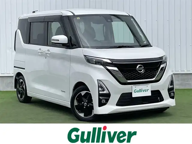 日産 ルークス HWS X プロパイロットED 香川県 2020(令2)年 1.5万km ホワイトパール 登録時走行距離 14847km/アラウンドビューモニター/プロパイロット/電子パーキング/オートホールド/ステアリングリモコン/両側パワースライドドア/片側ハンズフリーパワースライドドア/LEDオートライト/フォグランプ/オートマチックハイビーム/プッシュスタート/スマートキー/エマージェンシーブレーキアシスト/踏み間違い防止装置/レーンディパーチャーアラート/横滑り防止装置/クリアランスソナー