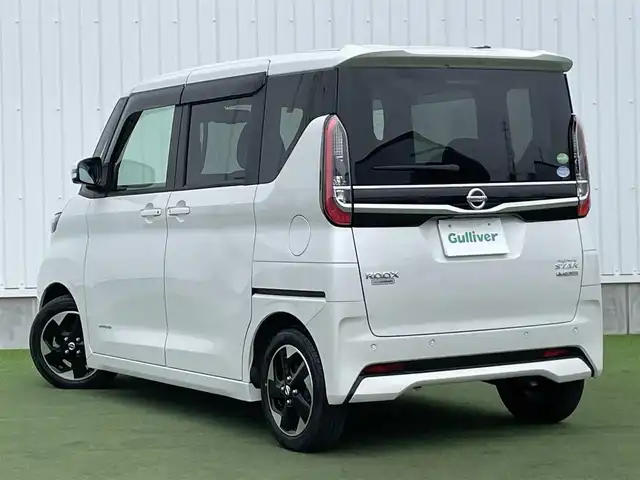 日産 ルークス HWS X プロパイロットED 香川県 2020(令2)年 1.5万km ホワイトパール 登録時走行距離 14847km/アラウンドビューモニター/プロパイロット/電子パーキング/オートホールド/ステアリングリモコン/両側パワースライドドア/片側ハンズフリーパワースライドドア/LEDオートライト/フォグランプ/オートマチックハイビーム/プッシュスタート/スマートキー/エマージェンシーブレーキアシスト/踏み間違い防止装置/レーンディパーチャーアラート/横滑り防止装置/クリアランスソナー