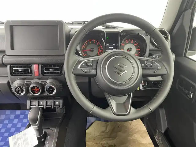 スズキ ジムニー XC 埼玉県 2025(令7)年 0.1万km未満 ミディアムグレー 届出済未使用車/４WD/クルーズコントロール/前席シートヒーター/純正１６インチAW/プッシュスタート/スマートキー/スペアキー１本