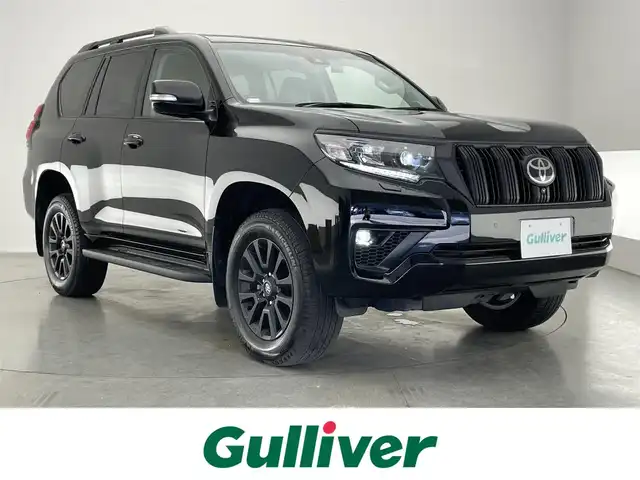 トヨタ ランドクルーザー プラド TX Lパッケージ マットブラED 愛知県 2022(令4)年 1.6万km ブラック 純正９インチナビ　ＴＶ　ムーンルーフ　全方位カメラ　黒革シート　ＢＳＭ　温・冷シート　パワーシート　レーダークルコン　ウッドコンビハンドル　ビルトインＥＴＣ　前後ドライブレコーダー　ＬＥＤヘッドライト