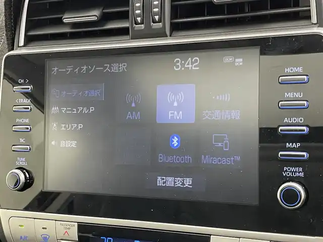 トヨタ ランドクルーザー プラド TX Lパッケージ マットブラED 愛知県 2022(令4)年 1.6万km ブラック 純正９インチナビ　ＴＶ　ムーンルーフ　全方位カメラ　黒革シート　ＢＳＭ　温・冷シート　パワーシート　レーダークルコン　ウッドコンビハンドル　ビルトインＥＴＣ　前後ドライブレコーダー　ＬＥＤヘッドライト