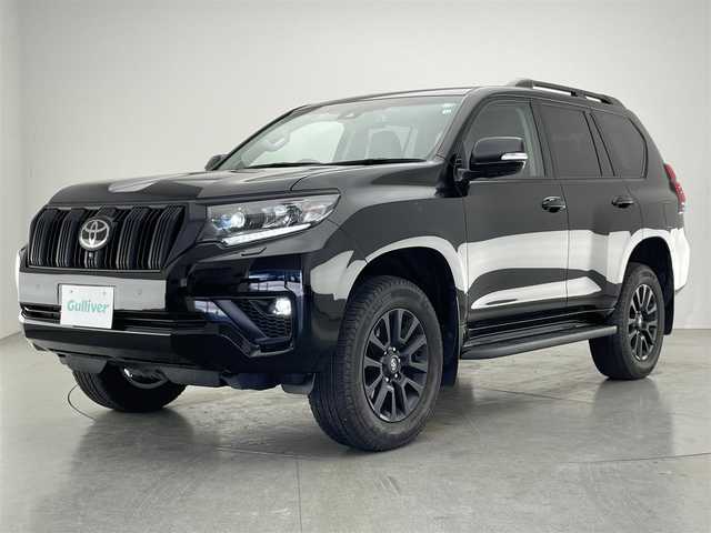 トヨタ ランドクルーザー プラド TX Lパッケージ マットブラED 愛知県 2022(令4)年 1.6万km ブラック 純正９インチナビ　ＴＶ　ムーンルーフ　全方位カメラ　黒革シート　ＢＳＭ　温・冷シート　パワーシート　レーダークルコン　ウッドコンビハンドル　ビルトインＥＴＣ　前後ドライブレコーダー　ＬＥＤヘッドライト