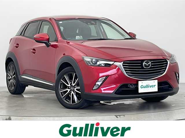 マツダ ＣＸ－３ XD Lパッケージ 宮城県 2017(平29)年 4.7万km ソウルレッドプレミアムメタリック /BOSEスピーカー//純正ナビ/(AM/FM/USB/AUX/CD/DVD/BT/TV)//バックカメラ//ETC//BSM//レーダークルーズコントロール//パドルシフト//ハーフレザー//シートヒーター//プッシュスタート//スマートキー//スペアキー//オートライト//オートマチックハイビーム//LEDヘッドライト//フォグランプ//純正フロアマット//純正18インチアルミホイール