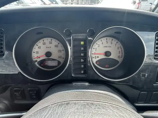 ダイハツ ミラ ジーノ ミニライトスペシャル 愛知県 2003(平15)年 4.1万km シャンパンメタリックオパール カセット/CD/２スピーカー/MINILITE製14インチアルミホイール/ウレタン製ステアリングホイール/丸型ハロゲンヘッドランプ/SRSエアバッグ/ブラック合皮シート/電波タイプリモコンキー/プライバシーガラス/禁煙車/サイドバイザー/純正フロアマット