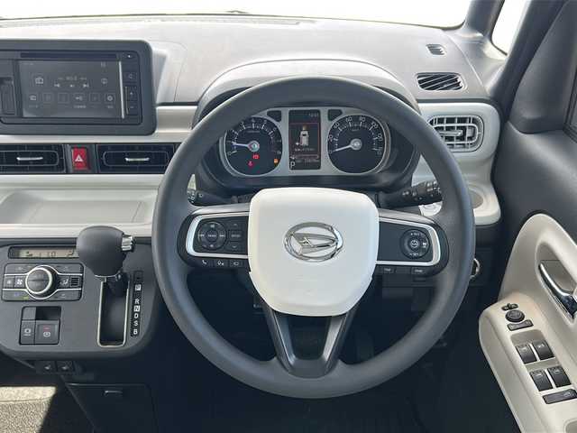 ダイハツ ムーヴ キャンバス ストライプス G ターボ 三重県 2023(令5)年 2.4万km シャイニングホワイトパール/スムーズグレーマイカメタリック 全周囲/ディスプレイオーディオ/保温機能付きカップホルダー/前席シートヒーター/両側パワースライドドア/スペアキー/パーキングアシスト/ウェルカムオープン/レーダークルーズコントロール/電子パーキング/オートホールド/アイドリングストップ/LEDヘッドライト/電動格納ミラー/禁煙車