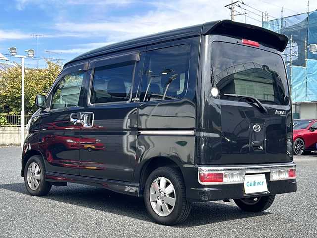 ダイハツ アトレー ワゴン カスタム ターボ RS 東京都 2015(平27)年 6.1万km ブラックマイカメタリック ワンオーナー/KENWOODミュージックデバイス（U585SD）/（USB/AUX）/ETC/純正フロアマット/純正13インチアルミホイール/ドアバイザー/両側スライドドア/保証書/取説書