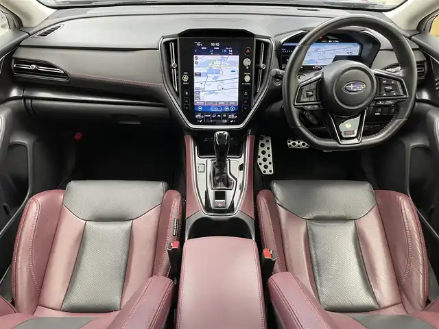 スバル レヴォーグ 1．8STIスポーツ EX 滋賀県 2021(令3)年 3.7万km マグネタイトグレーメタリック 純正11.6インチナビ/Bluetooth/USB/AppleCarPlay/AndroidAuto/フルセグテレビ/バックカメラ/アイサイトコアテクノロジー/・プリクラッシュブレーキ/・前側方プリクラッシュブレーキ/・緊急時プリクラッシュステアリング/・AT誤発進抑制制御/・先行車発進お知らせ機能/・全車速追従機能付クルーズコントロール/アイサイトXテクノロジー/・渋滞時ハンズオフアシスト/・アクティブレーンチェンジアシスト/・ドライバー異常時対応システム/・渋滞時発進アシスト/・カーブ前抑制機能/・料金所前速度制御/アイサイトセイフティプラス/・リアビークルディテクション/・エマージェンシーレーンキープアシスト/・アレイ式アダプティブドライビングビーム/視界拡張テクノロジー/・デジタルマルチビューモニター/・前側方警報アシスト/STiエアロ/レザーシート/D/N席パワーシート/全席シートヒーター/パワーリアゲート/パドルシフト/ドライブレコーダー/LEDヘッドライト/オートライト/プッシュスタート/スマートキー/スペアキー