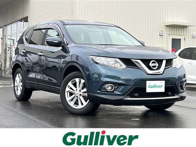 日産 エクストレイル 20X エマージェンシーブレーキ 道北・旭川 2016(平28)年 4.7万km スチールブルー /純正ナビ/CD/DVD/BT/TV/USB//アラウンドビューモニター//前席シートヒーター//エマージェンシーブレーキ//BSM//LEDヘッドライト//横すべり防止//インテリキー//アイドリングストップ//クルーズコントロール//オートライト//革巻きステアリング//ステアリングリモコン//ETC//純正フロアマット//ドアバイザー//保証書