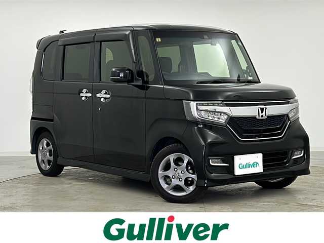 ホンダ Ｎ ＢＯＸ カスタム G L ホンダセンシング 宮城県 2020(令2)年 4.8万km クリスタルブラックパール ワンオーナー/ホンダセンシング/・衝突軽減ブレーキ/・アダプティブクルーズコントロール	/・車線維持支援システム/片側パワースライド/純正SDナビ(VXM-264VFi)/・フルセグTV/・CD/DVD.BT.SD.USB/バックカメラ/シートヒーター（D.N)/シーケンシャルランプ/ビルトインETC/LEDヘッドライト/フォグランプ/アイドリングストップ/ステアリングスイッチ/プッシュスタート/スマートキー×2/純正AW/純正フロアマット/横滑り防止