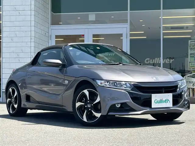 ホンダ Ｓ６６０ α 兵庫県 2018(平30)年 3.4万km グレーＭ 純正ナビ/BTオーディオ/USBポート/バックカメラ/ステアリングリモコン/クルーズコントロール/ドライブレコーダー/パドルシフト/革調シートカバー/純正フロアマット/純正AW/CTBA