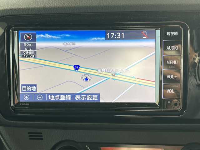 トヨタ ヴィッツ ハイブリッド F セーフティーエディションⅢ 愛媛県 2019(令1)年 13.2万km シルバーM ワンオーナー/純正ナビ（NSCN-W68)/・Bluetooth/・ワンセグTV/バックカメラ/ETC/LEDヘッドライト/ドアバイザー/スマートキー/Toyota Safety Sense/・コーナーセンサー前後/・先行車発進/・パーキングサポートブレーキ/・クリアランスソナー/・車線逸脱警告システム
