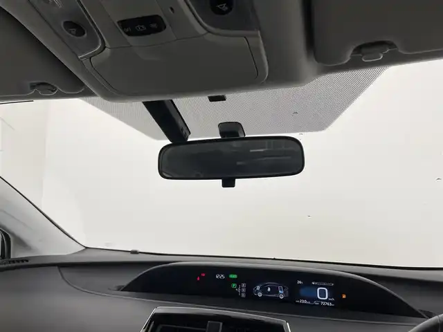 トヨタ プリウス S 宮城県 2016(平28)年 7.3万km ホワイトパールクリスタルシャイン パナソニック9インチフローティングナビ/(CN-F1D9GD)//フルセグ//Bluetooth//社外エアロ//プッシュスタート//スマートキー//純正マット//ETC//LEDヘッドライト//LEDフォグライト//オートエアコン