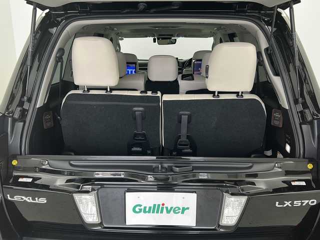 レクサス ＬＸ 570 宮城県 2016(平28)年 4.9万km スターライトブラックガラスフレーク マークレビンソンサウンド/ムーンルーフ/リアシートエンターテインメントシステム/モデリスタエアロ（F.R）/クーラーボックス/車高調整（純正エアーサスペンション）/パノラミックビューモニター/Lexus Safety System＋/・プリクラッシュセーフティ/・レーンディパーチャーアラート/・レーダークルーズコントロール/・オートマチックハイビーム/ブラインドスポットモニター/ヘッドアップディスプレイ/電動リアゲート/メーカーOPナビ/・BT.CD.DVD.Blu-ray.USB.SD/・フルセグTV/レザーシート/・前席パワーシート/・D席シートメモリー/・1.2列目シートヒーター/・1.2列目シートベンチレーション/ウッドコンビステアリング/・ステアリングヒーター/・パドルシフト/・ステアリングスイッチ/ビルトインETC2.0/純正ドライブレコーダ（F）/三眼LEDヘッドライト/LEDフォグライト/プッシュスタート/・スマートキー×2/・カードキー/アイドリングストップ/純正フロアマット/純正21インチAW/ドアバイザー/ロールサンシェード/ワイヤレス充電器/レーダー探知機
