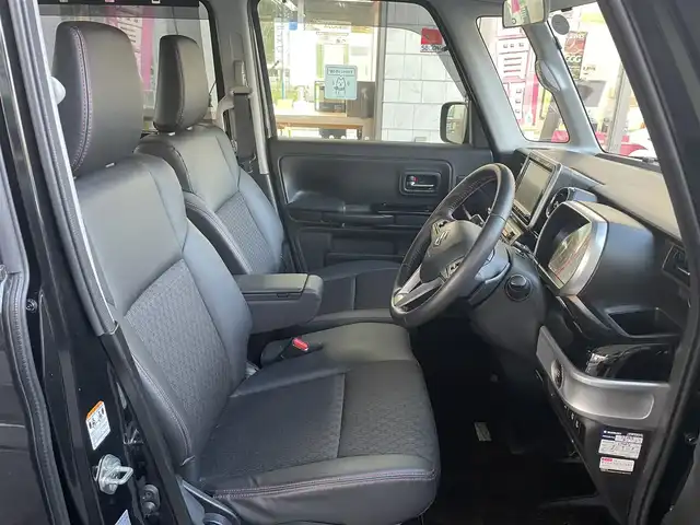 スズキ スペーシア カスタム HYBRID XS ターボ 愛知県 2018(平30)年 7万km ブルーイッシュブラックパール3 IC付ターボ/両側パワースライドドア/純正メモリナビ〈CN-RZ83〉/・DVD／Bluetooth／地デジTV/パノラミックビューモニター/クルーズコントロール/ヘッドアップディスプレ/合皮＆ファブリックコンビシート/運転席シートヒーター/LEDヘッドライト＆フォグランプ/サイドスポイラー＆リアスポイラー/エコクール／リアヒーターダクト/後席左右パーソナルテーブル/スズキセーフティサポート/・デュアルセンサーブレーキサポート/・誤発進抑制機能/・車線逸脱警報/・ふらつき警報/・先行車発進告知機能/・リアパーキングセンサー/ビルトインETC/GPSレーダー〈GWR81sd〉/前方ドライブレコーダー〈DRV517S〉/スマートキー＆プッシュスタート/純正15インチAW