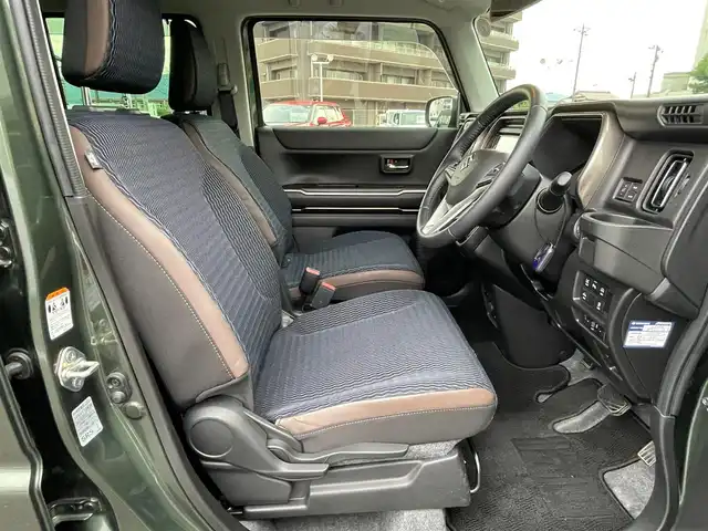 スズキ ハスラー Jスタイル Ⅱ 島根県 2023(令5)年 2.2万km クールカーキパールメタリック/ソフトベージュメタリック ワンオーナー　/純正ディスプレイオーディオ　/ＤＶＤ再生　/Ｂｌｕｅｔｏｏｔｈ接続　/バックカメラ　/ビルトインＥＴＣ　/アダプティブクルーズコントロール　/衝突軽減ブレーキ　/レーンキープアシスト　/後方コーナーセンサー　/前席シートヒーター　/スマートキー/純正LEDライト/純正１５インチアルミホイール/純正フロアマット/保証書・取扱説明書/スペアキー１本/社外アルミ＆スタッドレスタイヤ４本セット積み込み