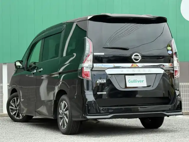 日産 セレナ ハイウェイスター V 千葉県 2021(令3)年 2.5万km ダイヤモンドブラック セーフティパックＡ/ＳＲＳエアバッグ/インテリジェントアラウンドビューモニター/インテリジェントルームミラー/ふらつき警報/ヒーター付ドアミラー/プロパイロット/エマージェンシーブレーキ/フリップダウンモニター/純正ナビ/（CD/DVD/フルセグTV/BT）/バックカメラ/ビルトインETC/ナビ連動ドライブレコーダー/ハンズフリーパワースライドドア/ブラインドスポットモニター/ステアリングスイッチ/電動パーキングブレーキ/ブレーキホールド/LEDヘッドランプ/フォグランプ/オートライト/スマートキー/プッシュスタート/電動格納ミラー/純正16インチAW