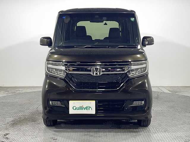 ホンダ Ｎ ＢＯＸ カスタム G L ホンダセンシング 広島県 2019(平31)年 4.4万km プレミアムグラマラスブロンズP 純正8型ナビ（DVD/フルセグTV/Bluetooth）/両側パワースライドドア/バックカメラ/ホンダセンシング/・衝突軽減ブレーキ/・レーンキープアシスト/・アダプティブクルーズコントロール/・誤発進抑制機能/リヤパーキングセンサー/LEDヘッドランプ/純正14インチAW/ビルトインETC/ドライブレコーダー/USB入力端子