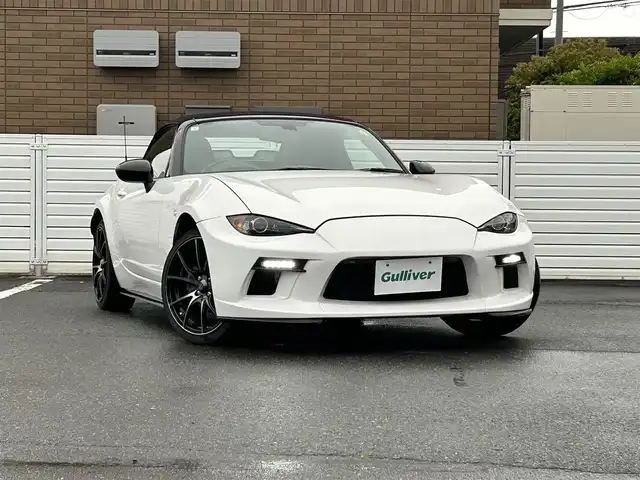 マツダ ロードスター S スペシャルパッケージ 群馬県 2015(平27)年 7.7万km クリスタルホワイトパールマイカ 純正メモリナビ/（DVD/ブルートゥース/ワンセグTV）/プッシュスタート/ビルトインETC/ステアリングスイッチ/保証書＆取扱説明書/スマートキー×２/純正フロアマット