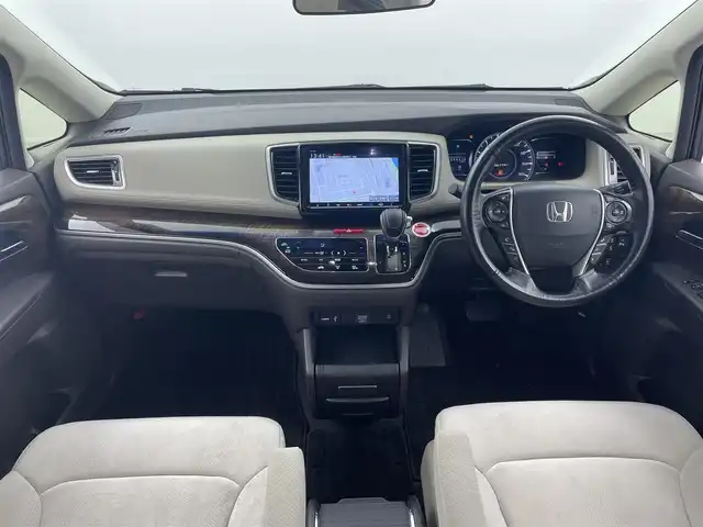 ホンダ オデッセイ G エアロ ホンダセンシング 福井県 2018(平30)年 6.1万km プラチナホワイトパール 純正ナビ　/サイドリフトアップシート　/両側パワースライドドア　　/全方位カメラ　/前後ドライブレコーダー　/アダプティブクルーズコントロール　/ビルトインＥＴＣ　/ドアバイザー　/スマートキー　/ロールサンシェード/衝突被害軽減システム/オートライト