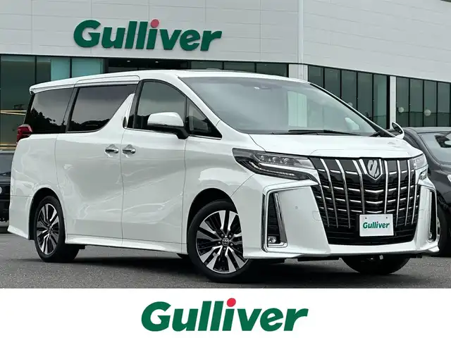 トヨタ アルファード S Cパッケージ 島根県 2023(令5)年 2.4万km ホワイトパールクリスタルシャイン 純正ディスプレイオーディオ /サンルーフ/デジタルインナーミラー /レーダークルーズコントロール/クリアランスソナー /BSM/三眼LEDオートライト/オートマチックハイビーム /ビルトインETC/ドライブレコーダー/レーンキープ/黒革シート/シートヒーター /シートベンチレーション /パワーシート/メモリーシート /ステアリングヒーター/スマートキー/スペアキー /プッシュスタート /フロアマット/スペアタイヤ