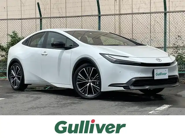 トヨタ プリウス G 東京都 2023(令5)年 2.8万km プラチナホワイトパールマイカ 純正コネクトナビ/バックモニター/プリクラッシュセーフティ/ブラインドスポット/レーントレーシング/プロアクティブドライビングアシスト/レーダークルーズ/シートヒーター/ＥＴＣ/スマートキー
