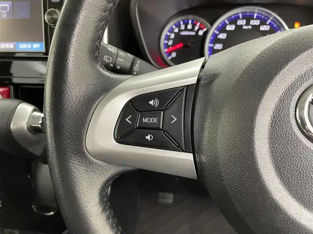 トヨタ ルーミー カスタムG S 宮城県 2018(平30)年 3.3万km レーザーブルークリスタルシャイン 純正ナビ/バックカメラ/両側パワースライドドア/クルーズコントロール/LEDヘッドランプ/スペアキー/前方ドライブレコーダー/ビルトインETC2.0/前席シートヒーター/リヤサンシェード/純正フロアマット/革巻きステアリング/オートライト/ステアリングリモコン/電動格納ミラー/禁煙車