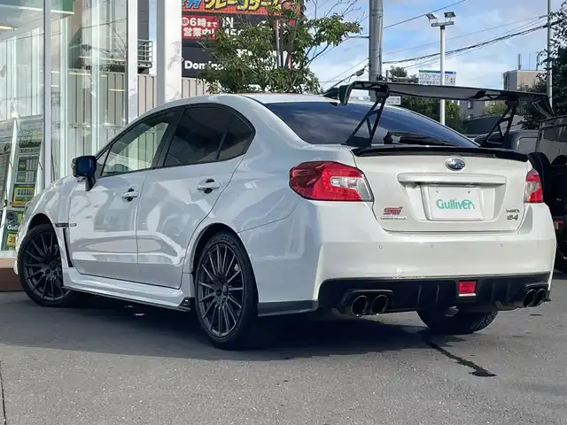 スバル ＷＲＸ Ｓ４ STIスポーツアイサイト 道央・札幌 2018(平30)年 6.9万km クリスタルホワイトP ・4WD/・寒冷地仕様/・アイサイト/・純正ナビ/CD&DVD&SD&BT&USB&フルセグTV/・ハンズフリー/・純正ドライブレコーダー(前のみ)/・車外カメラ(前&左&後)/・横滑り防止装置/・レーンキープアシスト/・前席シートヒーター/・前席パワーシート/・前席バニティミラー(両側ライト付)/・ハーフレザー/・ETC/・パドルシフト/・フォグランプ/・コーナーセンサー(後ろのみ)/・エアロ(サイド、リアスポイラー)/・リアウィング/・純正フロアマット/・オートライト/・ウィンカーミラー
