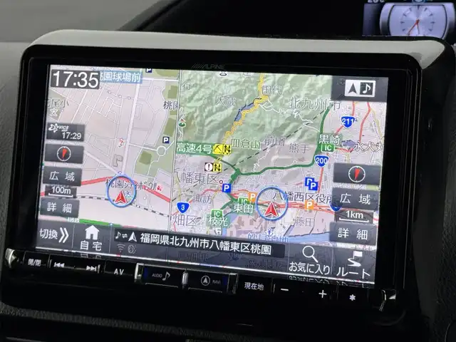 トヨタ ノア ハイブリッド Si ダブルバイビー 福岡県 2018(平30)年 5.1万km ブラック ワンオーナー　/モデリスタエアロ　/アルパイン製後席モニター、９型ナビ　/ＥＴＣ　/ドラレコ　/クルコン　/コーナーセンサー　/衝突被害軽減　/レーンキープ　/オートマチックハイビーム　/両側電動スライドドア　/ハーフレザーシート　/シートヒーター　/純正１６インチＡＷ　/ＬＥＤヘッドライト