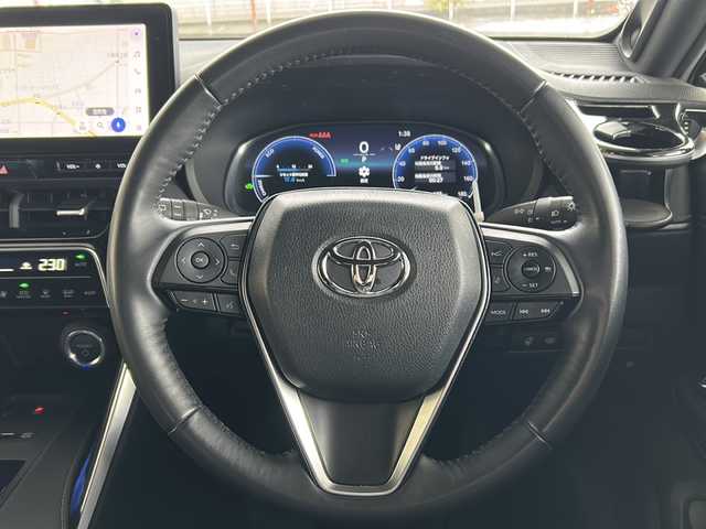 トヨタ ハリアー ハイブリッド Z レザーパッケージ 岐阜県 2023(令5)年 7.8万km プレシャスブラックパール /ワンオーナー//純正ナビ//フルセグＴＶ//ＪＢＬプレミアムサウンド//パノラマルーフ//トヨタセーフティセンス/・プリクラッシュセーフティ/・レーントレーシングアシスト/・レーダークルーズコントロール/・ロードサインアシスト/・先行車発進告知機能//ブラインドスポットモニター//パノラミックビューモニター//アダプティブハイビームシステム//オートマチックハイビーム//クリアランスソナー//ドライブレコーダー//ステアリングヒーター//前席シートヒーター//前席シートベンチレーター//レザーシート//前席パワーシート//パワーバックドア//ビルトインETC2.0//純正19インチAW//純正フロアマット//スペアキー