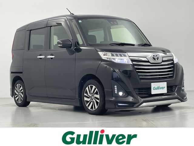 トヨタ ルーミー カスタムG 愛知県 2019(平31)年 7.2万km ブラックマイカメタリック 純正ナビ/・Ｂｌｕｅｔｏｏｔｈ/・フルセグ/・CD/DVD/・SD音楽録音/モデリスタエアロ/両側パワースライドドア/バックカメラ/ＥＴＣ/レーダークルーズコントロール/前方ドライブレコーダー/衝突軽減/コーナーセンサー/先行車発進警告/オートマチックハイビーム/純正アルミホイール/LEDヘッドライト