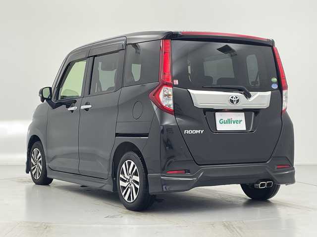 トヨタ ルーミー カスタムG 愛知県 2019(平31)年 7.2万km ブラックマイカメタリック 純正ナビ/・Ｂｌｕｅｔｏｏｔｈ/・フルセグ/・CD/DVD/・SD音楽録音/モデリスタエアロ/両側パワースライドドア/バックカメラ/ＥＴＣ/レーダークルーズコントロール/前方ドライブレコーダー/衝突軽減/コーナーセンサー/先行車発進警告/オートマチックハイビーム/純正アルミホイール/LEDヘッドライト