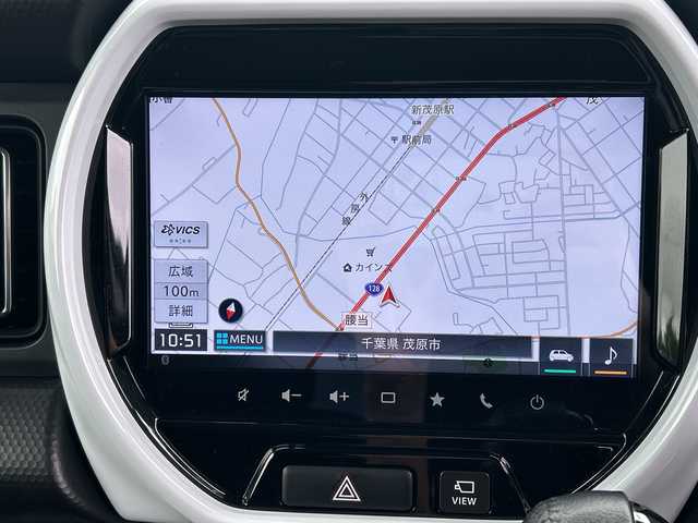 スズキ ハスラー HYBRID X ターボ 千葉県 2020(令2)年 4.7万km ブルーイッシュブラックパール3 1オーナー メーカー9型ナビ 全方位カメラ DVD フルセグ シートヒーター 革調カバー ETC USB リアスポイラー 15インチAW バックセンサー LEDライト オートライト ターボ 外サス