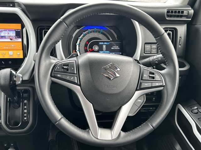 スズキ ハスラー HYBRID X ターボ 千葉県 2020(令2)年 4.7万km ブルーイッシュブラックパール3 1オーナー メーカー9型ナビ 全方位カメラ DVD フルセグ シートヒーター 革調カバー ETC USB リアスポイラー 15インチAW バックセンサー LEDライト オートライト ターボ 外サス