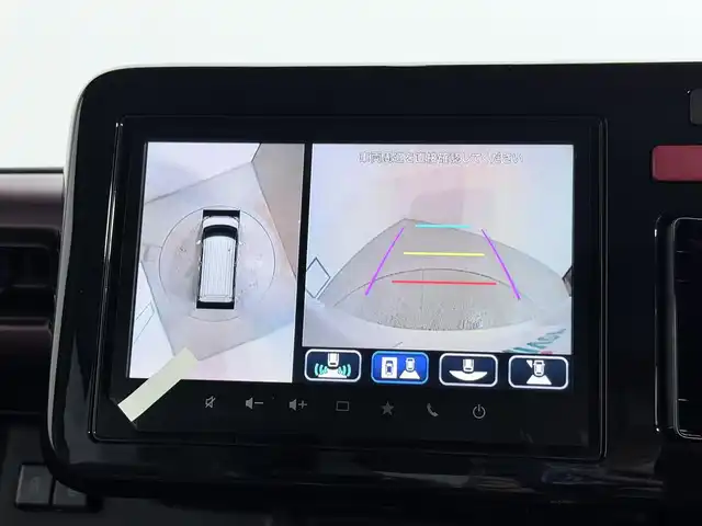 スズキ スペーシア カスタム HYBRID XS 大阪府 2025(令7)年 0.1千km ピュアホワイトパール/ブラック2トーン カスタム HV XS　全方位モニター付きメモリ-ナビゲーション・スズキコネクト対応通信機装着車(195800円)/レーダークルーズコントロール　コーナーセンサー　バックカメラ　レーンアシスト　全方位カメラ　ＬＥＤヘッドライト　プッシュスタート　衝突軽減　純正アルミホイール　フォグランプ　ハンドルヒーター 登録済未使用車 純正大型ナビ 両側電動