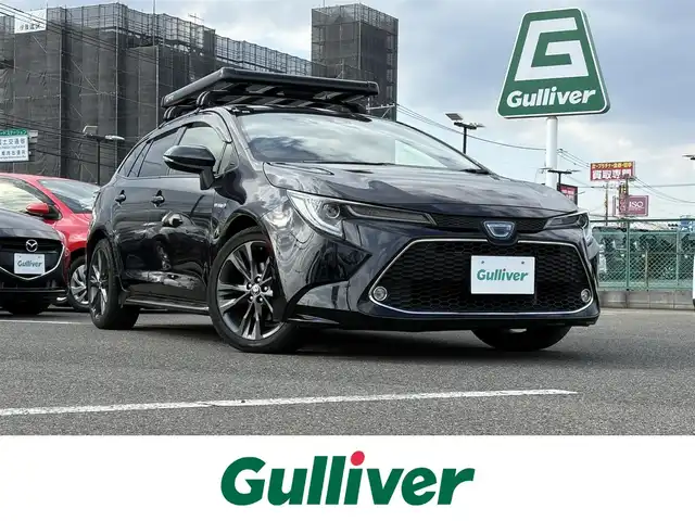 トヨタ カローラツーリング ハイブリッド ダブルバイビー 大分県 2019(令1)年 5.6万km スパークリングブラックパールクリスタルシャイン ・ナビ(Miracast/BT/USB)/・バックカメラ/・プリクラッシュセーフティ/・レーンキープアシスト/・コーナーセンサー/・ドライブレコーダー/・ETC/・ステアリングリモコン/・ブレーキホールド/・オートハイビーム/・ハーフレザーシート/・純正アルミホイール/・スマートキー/・プッシュスタートボタン