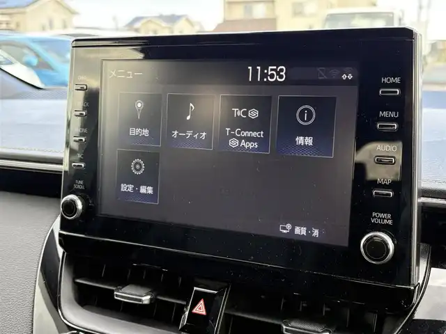 トヨタ カローラツーリング ハイブリッド ダブルバイビー 大分県 2019(令1)年 5.6万km スパークリングブラックパールクリスタルシャイン ・ナビ(Miracast/BT/USB)/・バックカメラ/・プリクラッシュセーフティ/・レーンキープアシスト/・コーナーセンサー/・ドライブレコーダー/・ETC/・ステアリングリモコン/・ブレーキホールド/・オートハイビーム/・ハーフレザーシート/・純正アルミホイール/・スマートキー/・プッシュスタートボタン