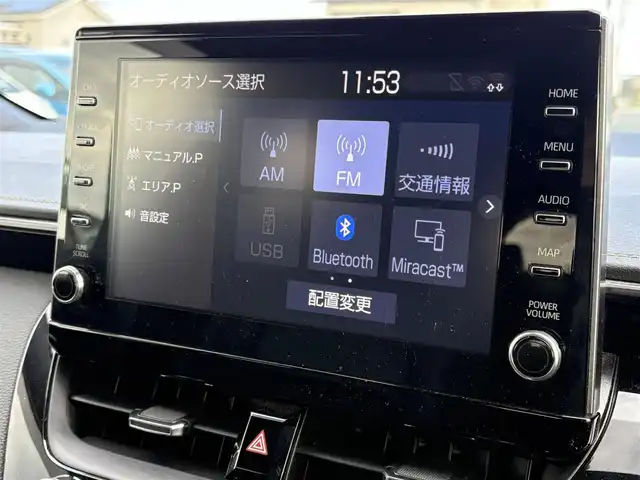 トヨタ カローラツーリング ハイブリッド ダブルバイビー 大分県 2019(令1)年 5.6万km スパークリングブラックパールクリスタルシャイン ・ナビ(Miracast/BT/USB)/・バックカメラ/・プリクラッシュセーフティ/・レーンキープアシスト/・コーナーセンサー/・ドライブレコーダー/・ETC/・ステアリングリモコン/・ブレーキホールド/・オートハイビーム/・ハーフレザーシート/・純正アルミホイール/・スマートキー/・プッシュスタートボタン