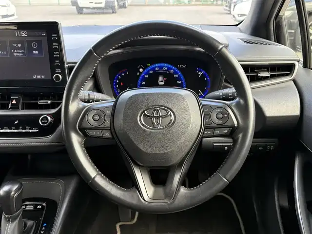 トヨタ カローラツーリング ハイブリッド ダブルバイビー 大分県 2019(令1)年 5.6万km スパークリングブラックパールクリスタルシャイン ・ナビ(Miracast/BT/USB)/・バックカメラ/・プリクラッシュセーフティ/・レーンキープアシスト/・コーナーセンサー/・ドライブレコーダー/・ETC/・ステアリングリモコン/・ブレーキホールド/・オートハイビーム/・ハーフレザーシート/・純正アルミホイール/・スマートキー/・プッシュスタートボタン