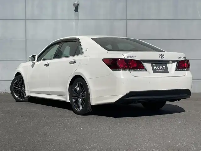 トヨタ クラウン アスリート S 千葉県 2015(平27)年 6.9万km ホワイトパールクリスタルシャイン 純正ナビ/フルセグTV/CD/DVD/HDD/Bluetooth/バックカメラ/ETC/ステアリングスイッチ/レーダークルーズコントロール/純正LEDヘッドライト/オートライト/フォグランプ/オートミラー/ウインカーミラー/ミリ波レーダープリクラッシュ/インテリジェントクリアランスソナー/全席オートウィンドウ/ドアバイザー/純正アルミホイール/純正フロアマット