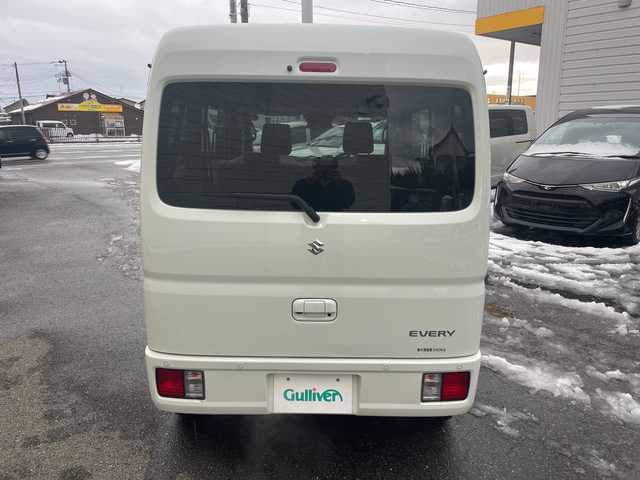 スズキ エブリイ JOINターボ 山形県 2024(令6)年 0.9万km パールホワイト 4WD/ターボエンジン/禁煙車/純正ディスプレイオーディオ/appleCarplay/AndroidAuto/FM/AM/Bluetooth接続/両側パワースライドドア/衝突軽減ブレーキ/後方コーナーセンサー/バックカメラ/アイドリングストップ/オートライト/LEDヘッドライト/横滑り防止装置/純正ドアバイザー/パワステ/パワーウィンドウ