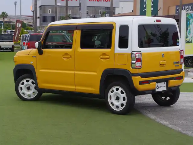 スズキ ハスラー HYBRID G 千葉県 2020(令2)年 6.3万km アクティブイエロー/ホワイト2トーンルーフ ワンオーナー/デュアルカメラブレーキサポート/アイドリングストップ/社外SDナビ/地デジTV/【DVD/CD再生機能　Bluetooth接続】/バックカメラ/ステアリングスイッチ/運転席シートヒーター/ETC/コーナーセンサー/サイド/カーテンエアバッグ/携帯リモコン
