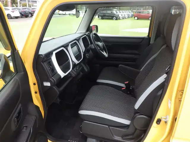 スズキ ハスラー HYBRID G 千葉県 2020(令2)年 6.3万km アクティブイエロー/ホワイト2トーンルーフ ワンオーナー/デュアルカメラブレーキサポート/アイドリングストップ/社外SDナビ/地デジTV/【DVD/CD再生機能　Bluetooth接続】/バックカメラ/ステアリングスイッチ/運転席シートヒーター/ETC/コーナーセンサー/サイド/カーテンエアバッグ/携帯リモコン