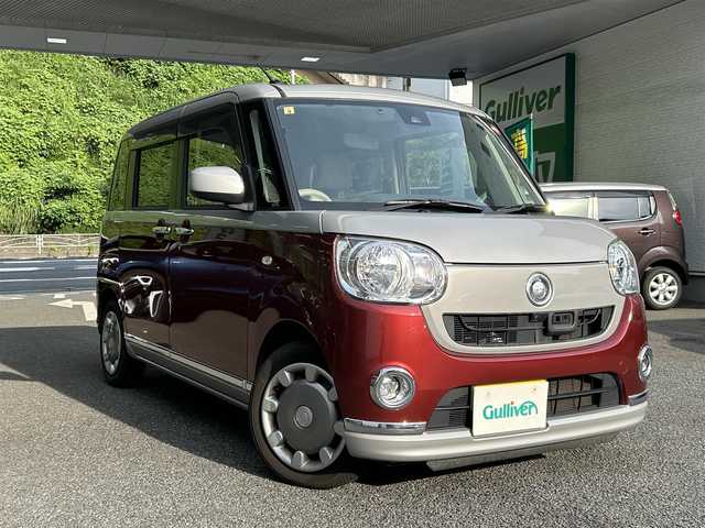 ダイハツ ムーヴ キャンバス X LTD SA Ⅱ 神奈川県 2016(平28)年 2.8万km スムースグレーマイカメタリック/ファイアークォーツレッドメタリック 2トーン レッド/グレーツートン色/純正メモリナビ【NSZN-X67D】/・DTV/CD/DVD/Bluetooth/全方位カメラ/アイドリングストップ/プリクラッシュセーフティシステム/トラクションコントロール/車線逸脱警報機能/両側パワースライドドア/ETC/ドアバイザー/純正フロアマット/盗難防止装置/純正HIDヘッドライト/フォグランプ/プッシュEgスタート/ストップ/スマートキー×2/新車時保証書/ナビ取扱説明書