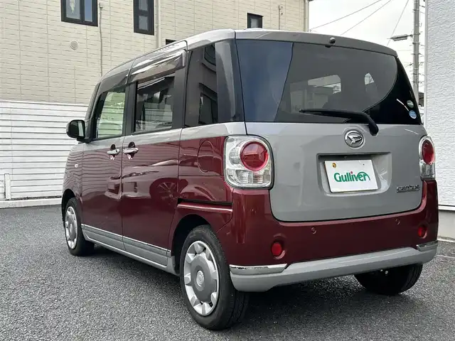 ダイハツ ムーヴ キャンバス X LTD SA Ⅱ 神奈川県 2016(平28)年 2.8万km スムースグレーマイカメタリック/ファイアークォーツレッドメタリック 2トーン レッド/グレーツートン色/純正メモリナビ【NSZN-X67D】/・DTV/CD/DVD/Bluetooth/全方位カメラ/アイドリングストップ/プリクラッシュセーフティシステム/トラクションコントロール/車線逸脱警報機能/両側パワースライドドア/ETC/ドアバイザー/純正フロアマット/盗難防止装置/純正HIDヘッドライト/フォグランプ/プッシュEgスタート/ストップ/スマートキー×2/新車時保証書/ナビ取扱説明書