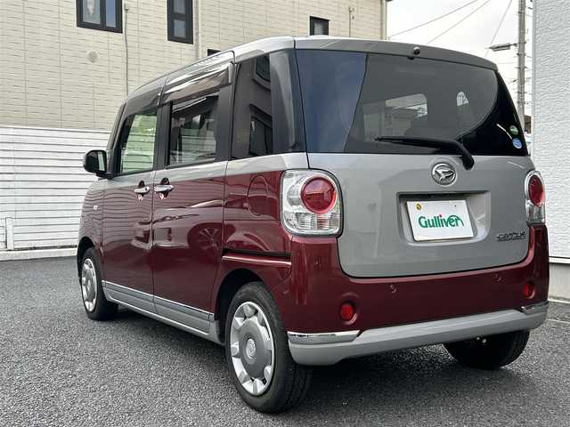 ダイハツ ムーヴ キャンバス X LTD SA Ⅱ 神奈川県 2016(平28)年 2.8万km スムースグレーマイカメタリック/ファイアークォーツレッドメタリック 2トーン レッド/グレーツートン色/純正メモリナビ【NSZN-X67D】/・DTV/CD/DVD/Bluetooth/全方位カメラ/アイドリングストップ/プリクラッシュセーフティシステム/トラクションコントロール/車線逸脱警報機能/両側パワースライドドア/ETC/ドアバイザー/純正フロアマット/盗難防止装置/純正HIDヘッドライト/フォグランプ/プッシュEgスタート/ストップ/スマートキー×2/新車時保証書/ナビ取扱説明書