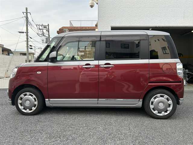 ダイハツ ムーヴ キャンバス X LTD SA Ⅱ 神奈川県 2016(平28)年 2.8万km スムースグレーマイカメタリック/ファイアークォーツレッドメタリック 2トーン レッド/グレーツートン色/純正メモリナビ【NSZN-X67D】/・DTV/CD/DVD/Bluetooth/全方位カメラ/アイドリングストップ/プリクラッシュセーフティシステム/トラクションコントロール/車線逸脱警報機能/両側パワースライドドア/ETC/ドアバイザー/純正フロアマット/盗難防止装置/純正HIDヘッドライト/フォグランプ/プッシュEgスタート/ストップ/スマートキー×2/新車時保証書/ナビ取扱説明書
