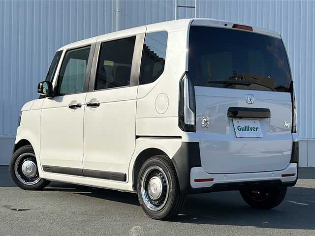 ホンダ Ｎ ＢＯＸ JOY ターボ 三重県 2025(令7)年 0.1千km プラチナホワイトパール 登録済未使用車/純正9型ナビ/全周囲カメラ/両側パワースライドドア/前席シートヒーター/USB・タイプC給電/ハーフレザーシート/スペアキー/ホンダセンシング/パドルシフト/LEDヘッドライト/革巻きステアリング/ステアリングスイッチ/シートリフター/電子パーキング/電動格納ミラー/禁煙車