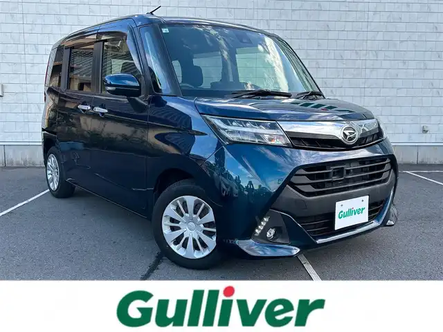 ダイハツ トール Gターボ SAⅡ 静岡県 2018(平30)年 2.6万km レーザーブルークリスタルシャイン ワンオーナー　/純正ナビ　/・フルセグＴＶ　/・Ｂｌｕｅｔｏｏｔｈ接続　/・ＤＶＤ再生　/・ＵＳＢ入力端子　/スマートアシストII/クルーズコントロール/両側パワースライドドア/全方位カメラ　/プッシュスタート　/スマートキー　/ドライブレコーダー/ＥＴＣ　/ＬＥＤオートライト/リアコーナーセンサー/保証書/取り扱い説明書
